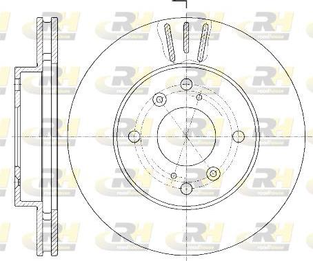 Roadhouse 61835.10 - Тормозной диск unicars.by