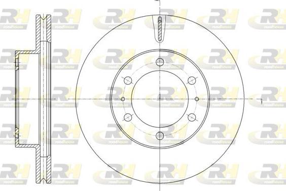 Roadhouse 61875.10 - Тормозной диск unicars.by