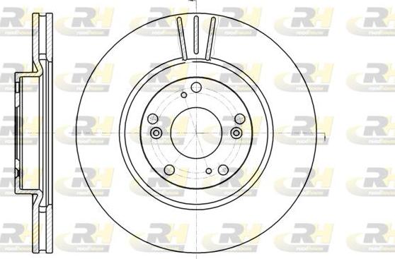 Roadhouse 61297.10 - Тормозной диск unicars.by