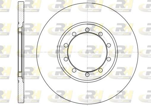 Roadhouse 61201.00 - Тормозной диск unicars.by