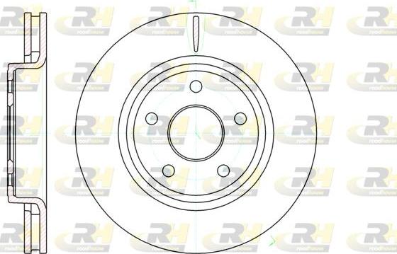 Roadhouse 61210.10 - Тормозной диск unicars.by