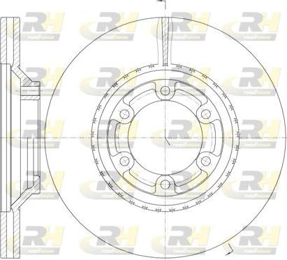 Roadhouse 61288.10 - Тормозной диск unicars.by