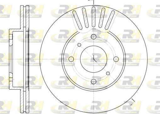 Roadhouse 6179.10 - Тормозной диск unicars.by