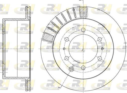 Roadhouse 61713.10 - Тормозной диск unicars.by