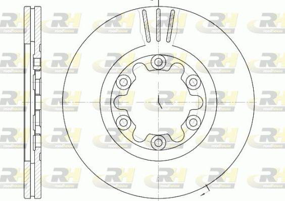 Roadhouse 6882.10 - Тормозной диск unicars.by