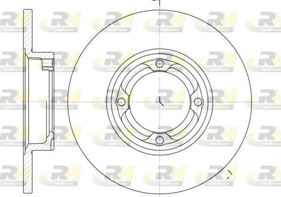 Roadhouse 6832.00 - Тормозной диск unicars.by