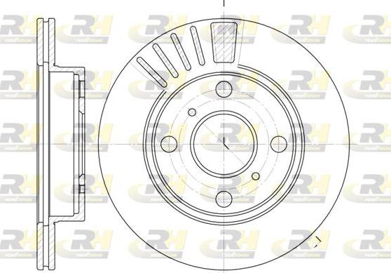 Roadhouse 6825.10 - Тормозной диск unicars.by