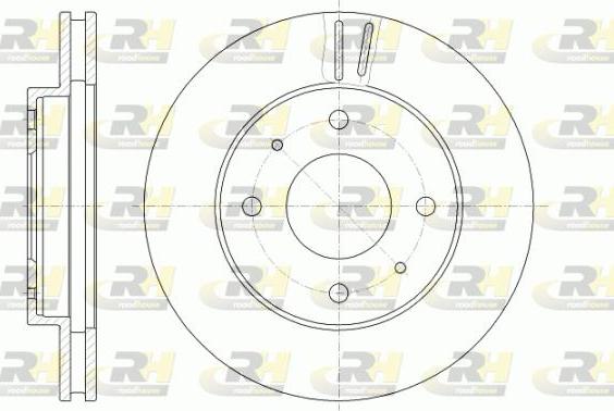 Roadhouse 6394.10 - Тормозной диск unicars.by