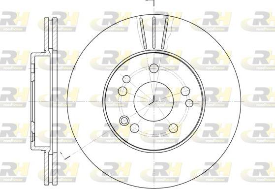 Roadhouse 6314.10 - Тормозной диск unicars.by