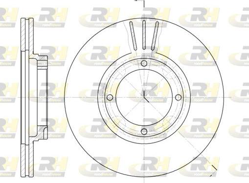 Roadhouse 6374.10 - Тормозной диск unicars.by