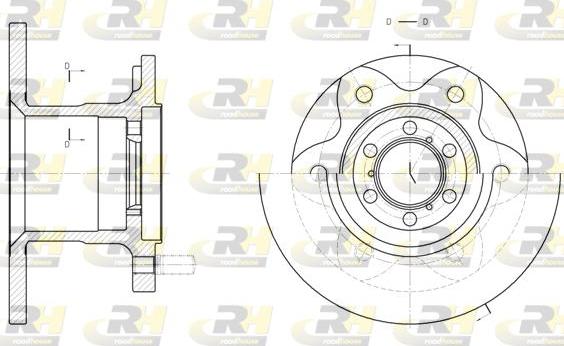 Roadhouse 6290.00 - Тормозной диск unicars.by