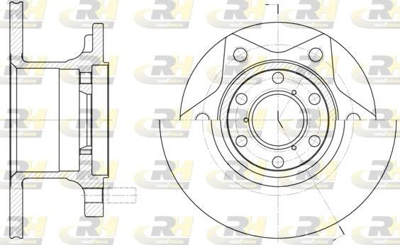 Roadhouse 6242.00 - Тормозной диск unicars.by