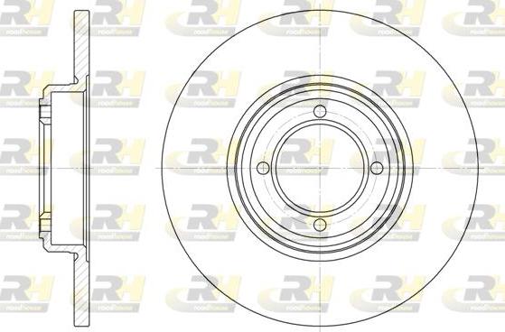 Roadhouse 6261.00 - Тормозной диск unicars.by