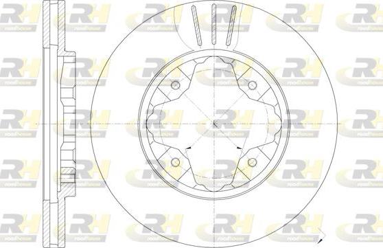 Roadhouse 6205.10 - Тормозной диск unicars.by