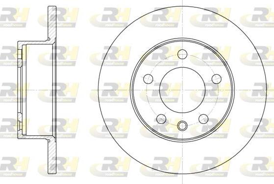 Roadhouse 6201.00 - Тормозной диск unicars.by