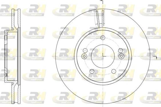 Roadhouse 62076.10 - Тормозной диск unicars.by