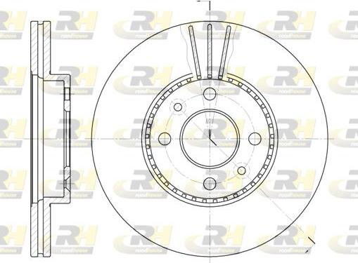 Roadhouse 6227.10 - Тормозной диск unicars.by