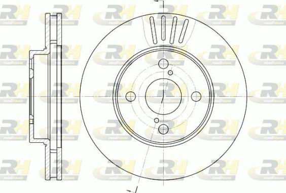 Roadhouse 6742.10 - Тормозной диск unicars.by