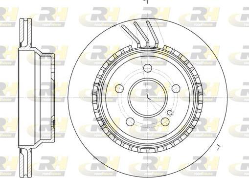 Roadhouse 6760.10 - Тормозной диск unicars.by