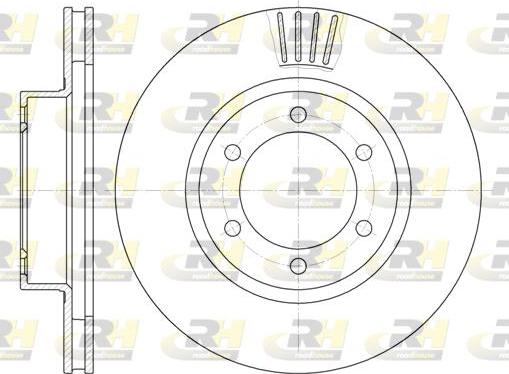 Roadhouse 6706.10 - Тормозной диск unicars.by