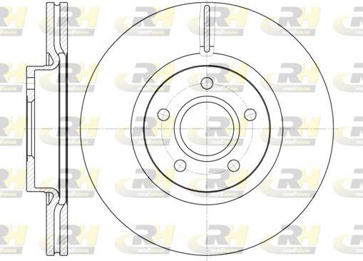 Roadhouse 6711.10 - Тормозной диск unicars.by