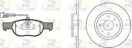 Roadhouse 8588.00 - Дисковый тормозной механизм, комплект unicars.by