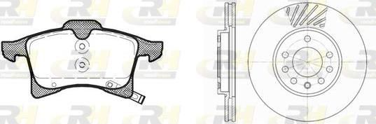 Roadhouse 81036.00 - Дисковый тормозной механизм, комплект unicars.by