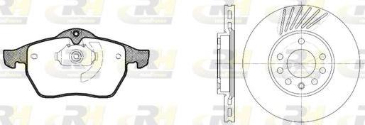 Roadhouse 8390.02 - Дисковый тормозной механизм, комплект unicars.by