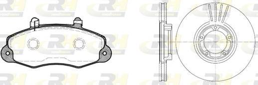 Roadhouse 8391.01 - Дисковый тормозной механизм, комплект unicars.by