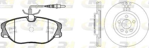 Roadhouse 8305.00 - Дисковый тормозной механизм, комплект unicars.by