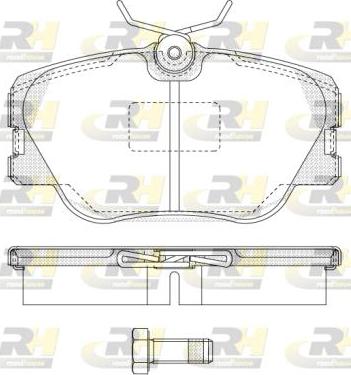 Roadhouse 2189.00 - Тормозные колодки, дисковые, комплект unicars.by