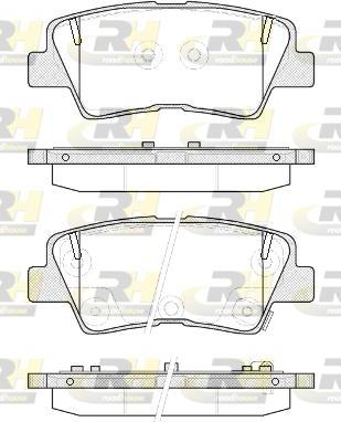 Roadhouse 21362.52 - Тормозные колодки, дисковые, комплект unicars.by