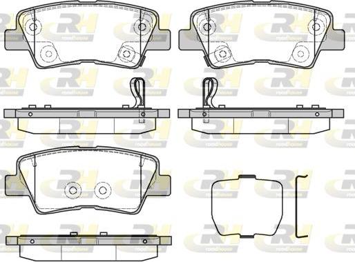 Roadhouse 21362.30 - Тормозные колодки, дисковые, комплект unicars.by