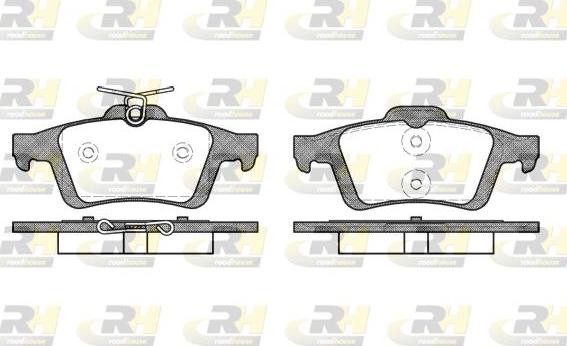 Roadhouse 2842.30 - Тормозные колодки, дисковые, комплект unicars.by