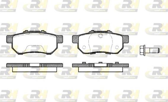 Roadhouse 2233.20 - Тормозные колодки, дисковые, комплект unicars.by