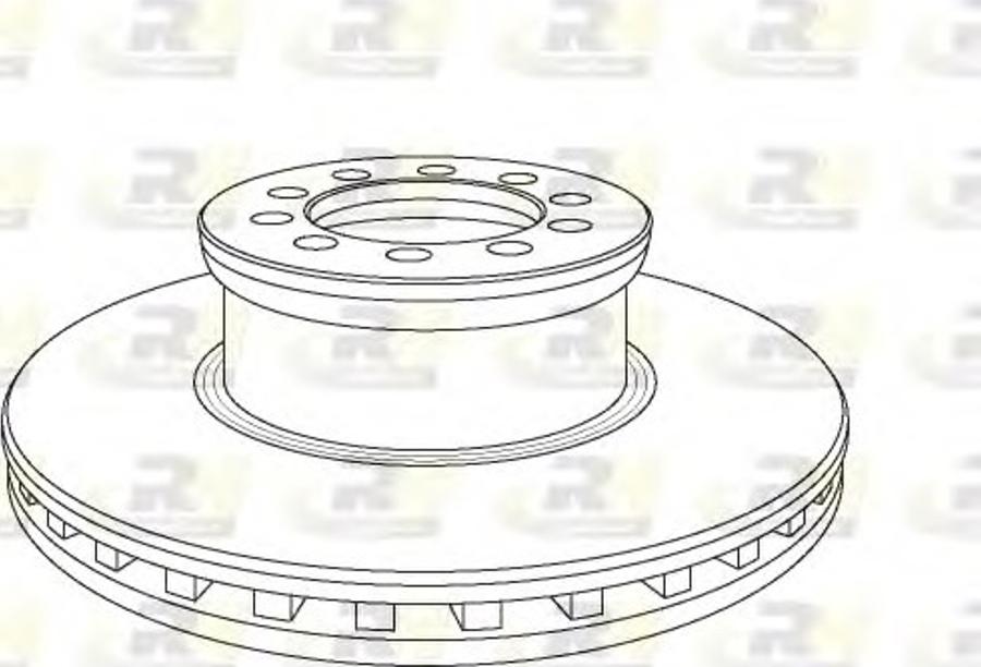 Roadhouse DSX1053.20 - Тормозной диск unicars.by