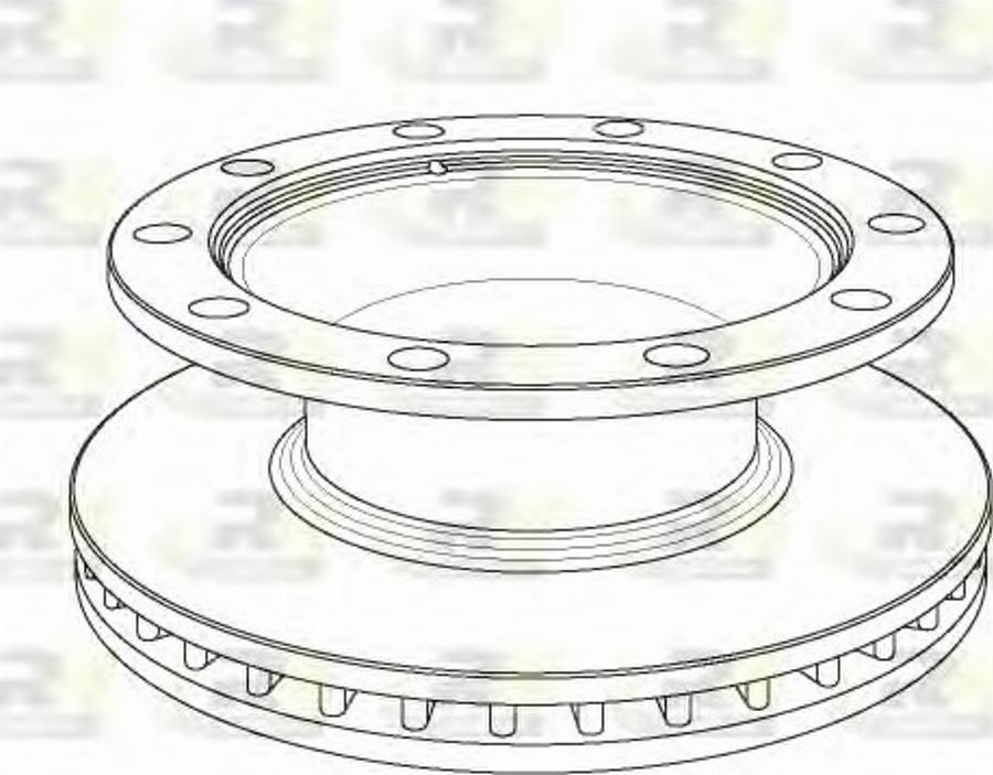 Roadhouse DSX1082.20 - Тормозной диск unicars.by