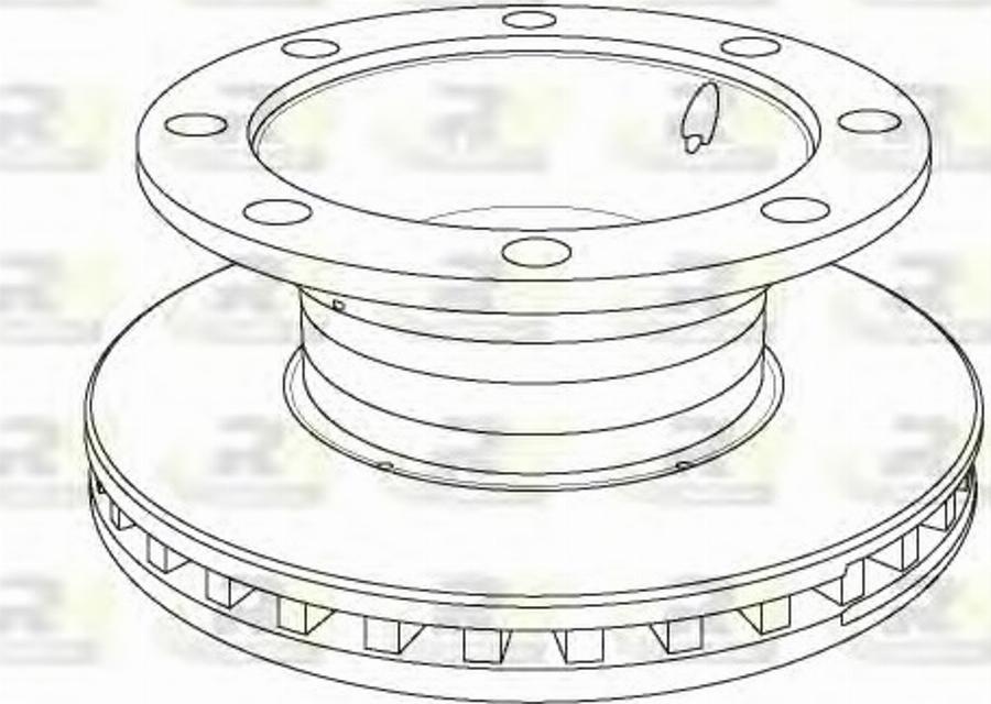 Roadhouse DSX1106.20 - Тормозной диск unicars.by