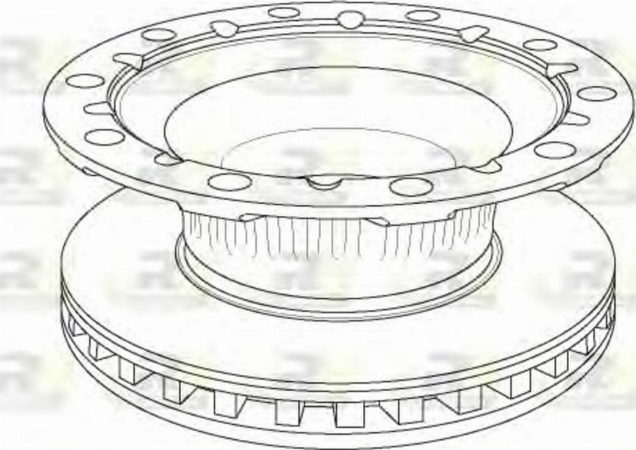 Roadhouse DSX1176.20 - Тормозной диск unicars.by