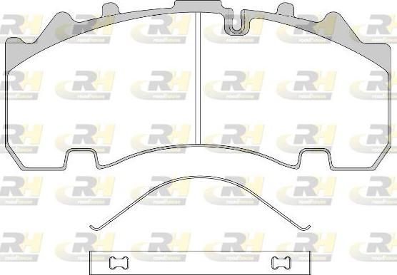 Roadhouse JSX 21554.00 - Тормозные колодки, дисковые, комплект unicars.by