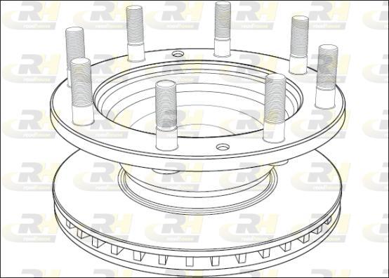 Roadhouse NSX1003.20 - Тормозной диск unicars.by