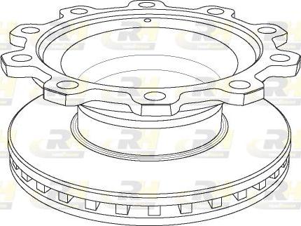 Roadhouse NSX1083.20 - Тормозной диск unicars.by