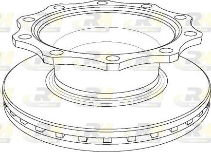 Roadhouse NSX1078.20 - Тормозной диск unicars.by