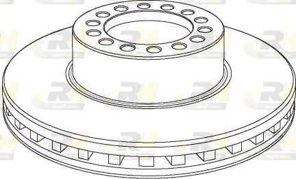 Roadhouse NSX1175.20 - Тормозной диск unicars.by