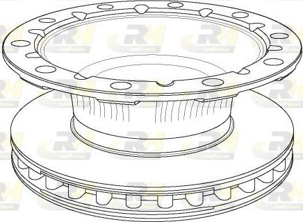 Roadhouse NSX1170.20 - Тормозной диск unicars.by