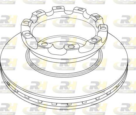 Roadhouse NSX1225.20 - Тормозной диск unicars.by