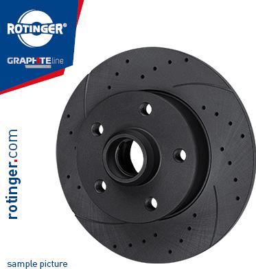 Rotinger RT 3182-GL T5 - Тормозной диск unicars.by