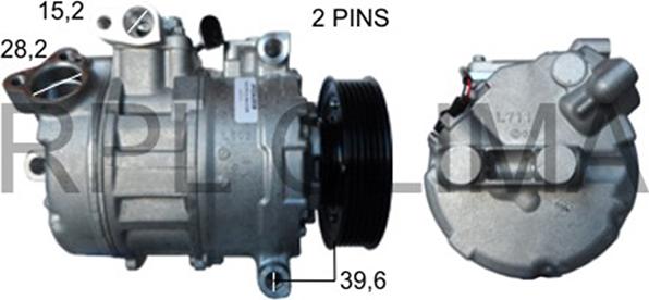 RPLQuality APCOAU0039 - Компрессор кондиционера unicars.by