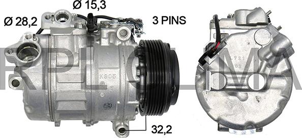 RPLQuality APCOBW0058 - Компрессор кондиционера unicars.by