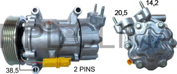 RPLQuality APCOCI0041 - Компрессор кондиционера unicars.by